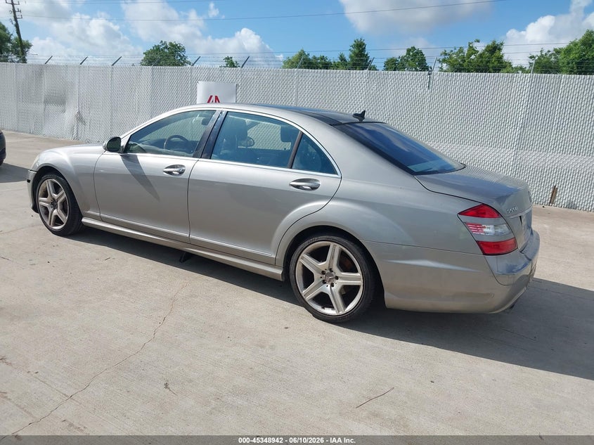 2008 Mercedes-benz S class VIN WDDNG71XX8A211708 IAAI salvage auction — NORMAL WEAR, Clear (Montana), sold $725 on 2026-07-20 (photo 3)