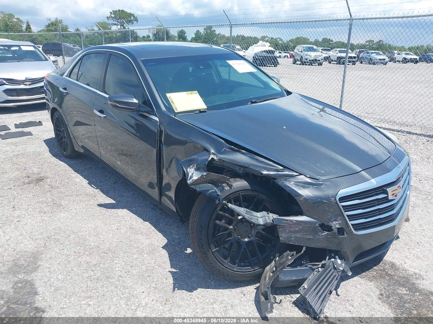 2016 Cadillac Cts VIN 1G6AR5SX1G0107654 IAAI salvage auction — RIGHT FRONT, Rebuildable (Florida), sold $2,450 on 2026-07-09 (photo 1)