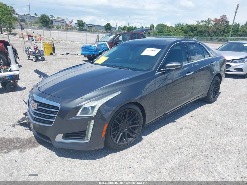 2016 Cadillac Cts VIN 1G6AR5SX1G0107654 IAAI salvage auction — RIGHT FRONT, Rebuildable (Florida), sold $2,450 on 2026-07-09 (photo 2)