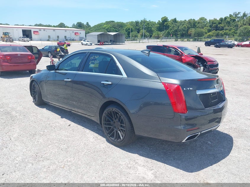 2016 Cadillac Cts VIN 1G6AR5SX1G0107654 IAAI salvage auction — RIGHT FRONT, Rebuildable (Florida), sold $2,450 on 2026-07-09 (photo 3)