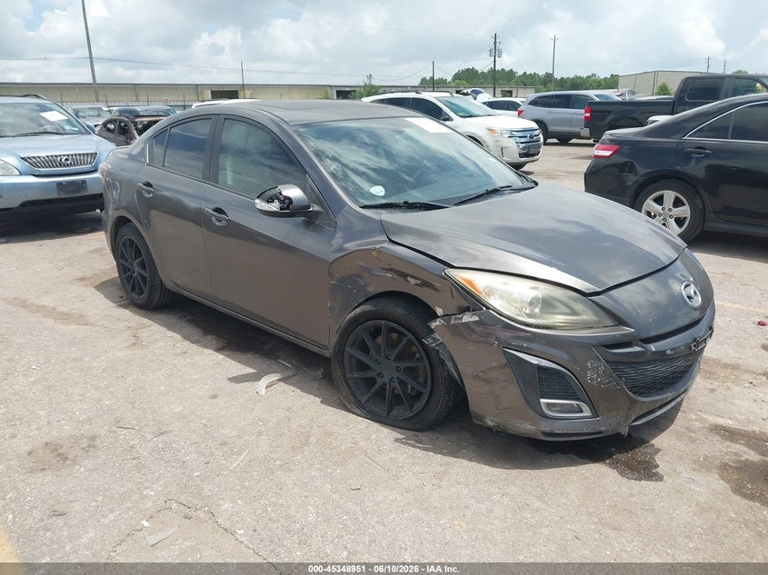 2010 Mazda 3 VIN JM1BL1S50A1158946 IAAI salvage auction — RIGHT FRONT, Salvage (Texas), sold $325 on 2026-07-24 (photo 1)