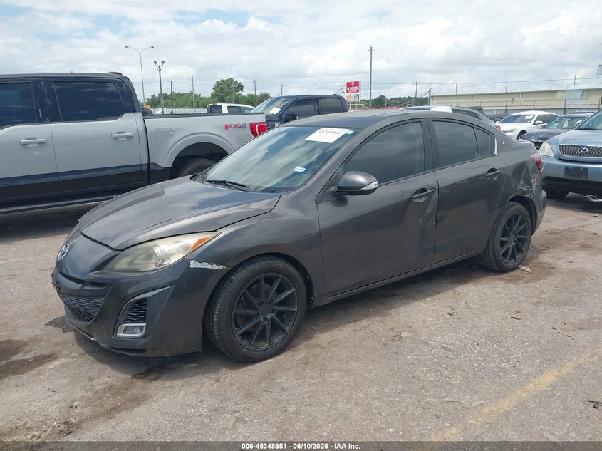 2010 Mazda 3 VIN JM1BL1S50A1158946 IAAI salvage auction — RIGHT FRONT, Salvage (Texas), sold $325 on 2026-07-24 (photo 2)
