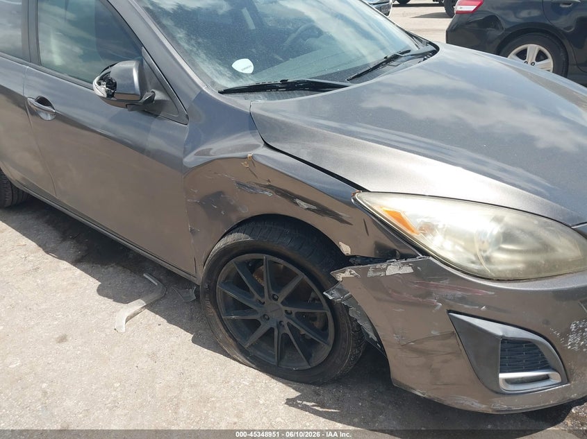 2010 Mazda 3 VIN JM1BL1S50A1158946 IAAI salvage auction — RIGHT FRONT, Salvage (Texas), sold $325 on 2026-07-24 (photo 6)