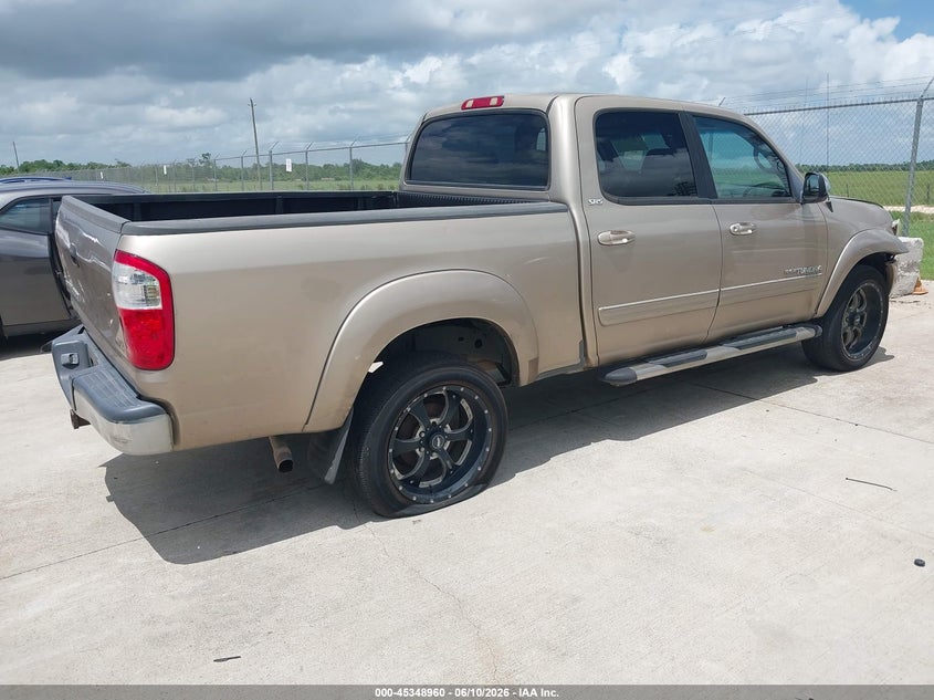 2004 Toyota Tundra VIN 5TBET34134S453770 IAAI salvage auction — FRONT & REAR, Original (Texas), sold $2,600 on 2026-07-09 (photo 4)