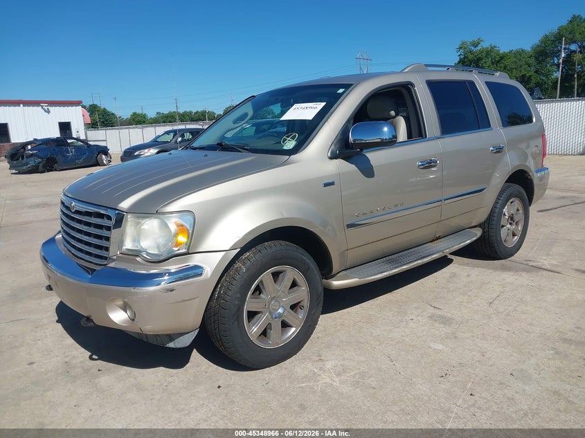 2008 Chrysler Aspen VIN 1A8HW58228F157650 IAAI salvage auction — NORMAL WEAR, Clear (Missouri), sold $650 on 2026-07-14 (photo 2)
