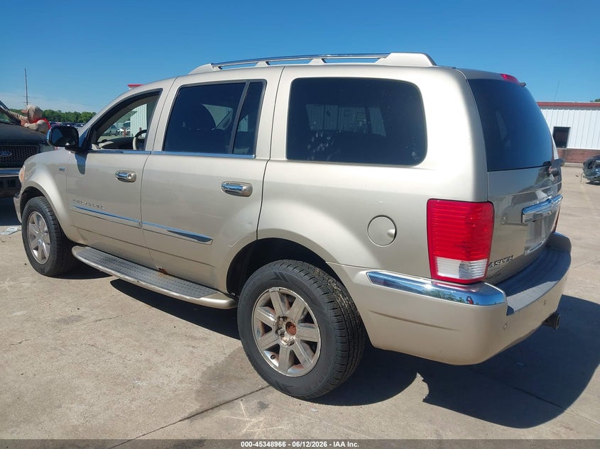 2008 Chrysler Aspen VIN 1A8HW58228F157650 IAAI salvage auction — NORMAL WEAR, Clear (Missouri), sold $650 on 2026-07-14 (photo 3)