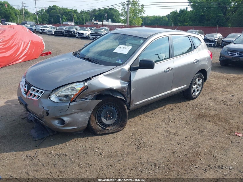 2013 Nissan Rogue VIN JN8AS5MV0DW649712 IAAI salvage auction — LEFT SIDE, Salvage (Idaho), sold $400 on 2026-07-15 (photo 2)