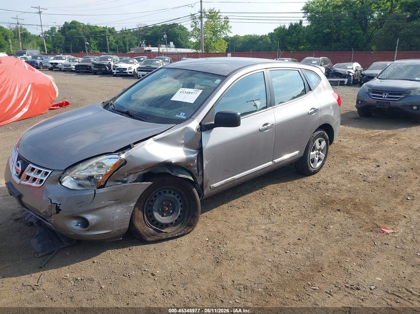 2013 Nissan Rogue VIN JN8AS5MV0DW649712 IAAI salvage auction — LEFT SIDE, Salvage (Idaho), sold $400 on 2026-07-15 (photo 6)