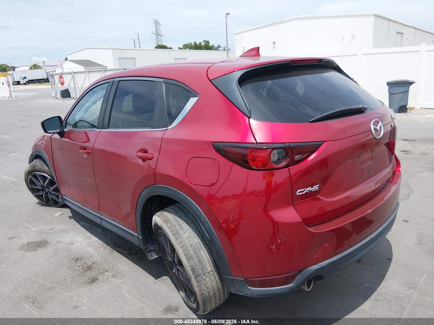 2018 Mazda Cx-5 VIN JM3KFACM9J0328893 IAAI salvage auction — FRONT & REAR, Salvage Title, sold $2,050 on 2026-07-13 (photo 3)