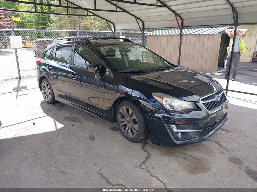 2015 Subaru Impreza VIN JF1GPAT63F8285034 IAAI salvage auction — ROLLOVER, Salvage Title, sold $825 on 2026-07-23 (photo 1)