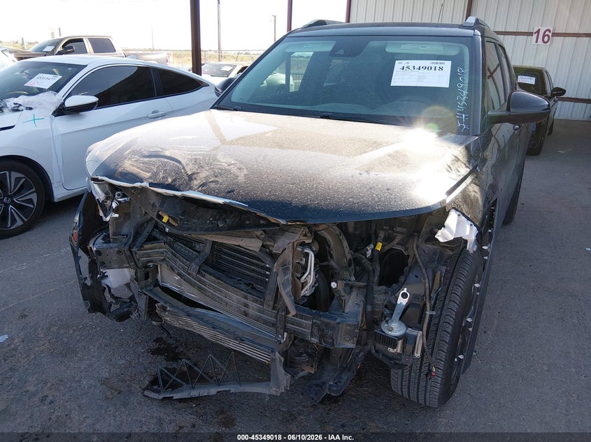 2023 Chevrolet Trailblazer VIN KL79MPS27PB061439 IAAI salvage auction — FRONT END, Original (Texas), sold $2,700 on 2026-08-01 (photo 6)