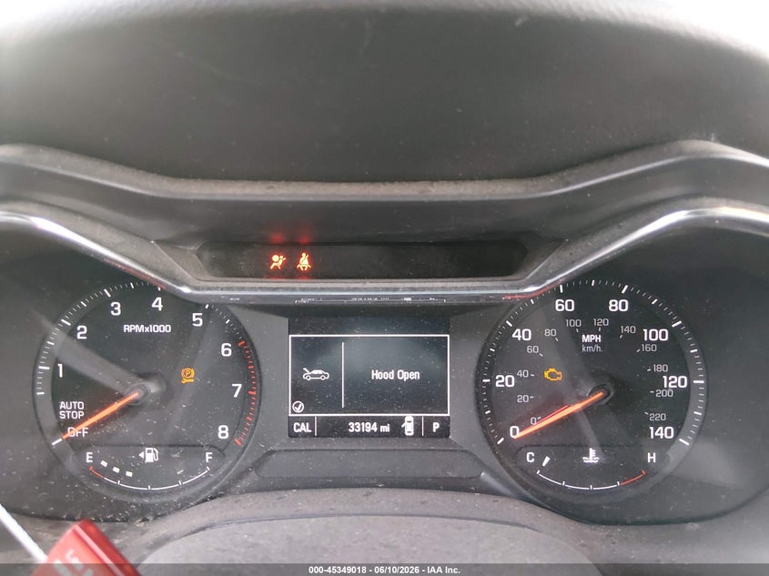 2023 Chevrolet Trailblazer VIN KL79MPS27PB061439 IAAI salvage auction — FRONT END, Original (Texas), sold $2,700 on 2026-08-01 (photo 7)