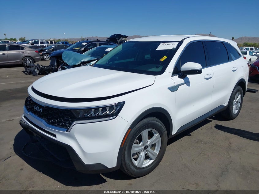 2023 Kia Sorento VIN 5XYRG4LC3PG251003 IAAI salvage auction — RIGHT SIDE, Salvage (Arizona), sold $5,450 on 2026-07-21 (photo 2)