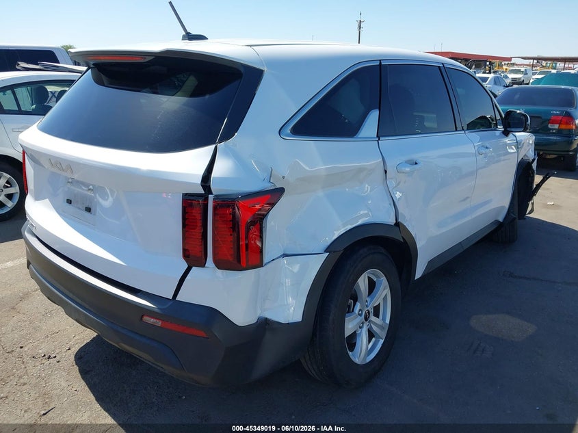 2023 Kia Sorento VIN 5XYRG4LC3PG251003 IAAI salvage auction — RIGHT SIDE, Salvage (Arizona), sold $5,450 on 2026-07-21 (photo 4)
