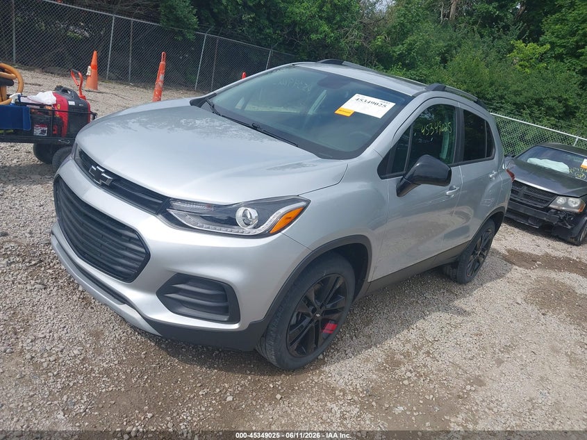 2020 Chevrolet Trax VIN 3GNCJPSB6LL339054 IAAI salvage auction — HAIL, Salvage (Ohio), sold $3,850 on 2026-07-05 (photo 2)