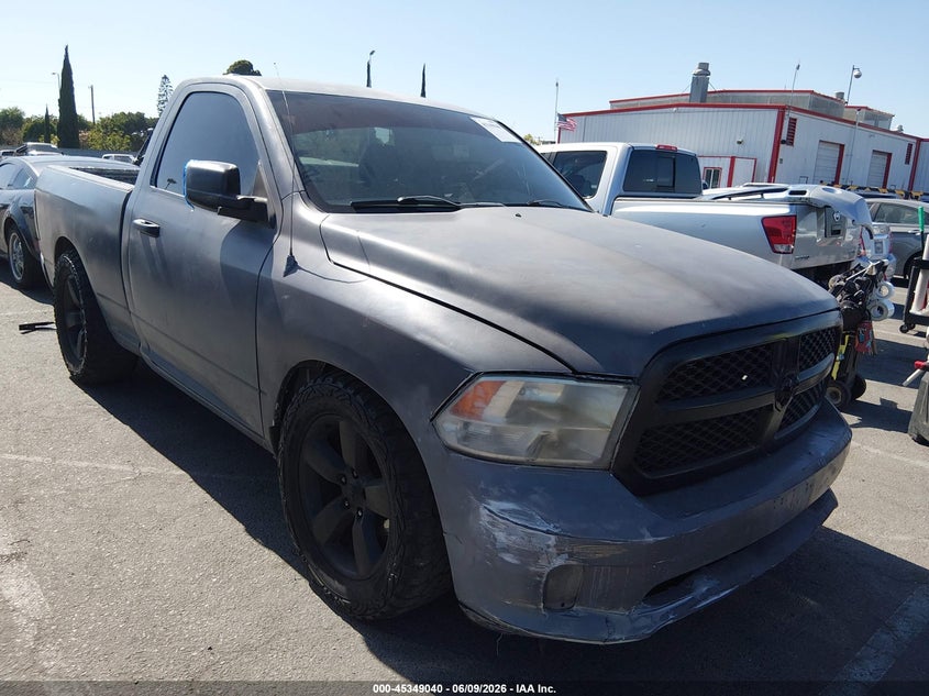 2012 Ram 1500 VIN 3C6JD6AT4CG185715 IAAI salvage auction — NORMAL WEAR, Salvage Title, sold $925 on 2026-07-09 (photo 1)