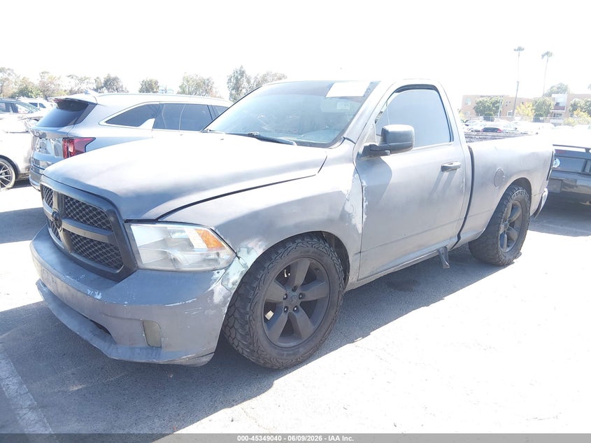 2012 Ram 1500 VIN 3C6JD6AT4CG185715 IAAI salvage auction — NORMAL WEAR, Salvage Title, sold $925 on 2026-07-09 (photo 2)