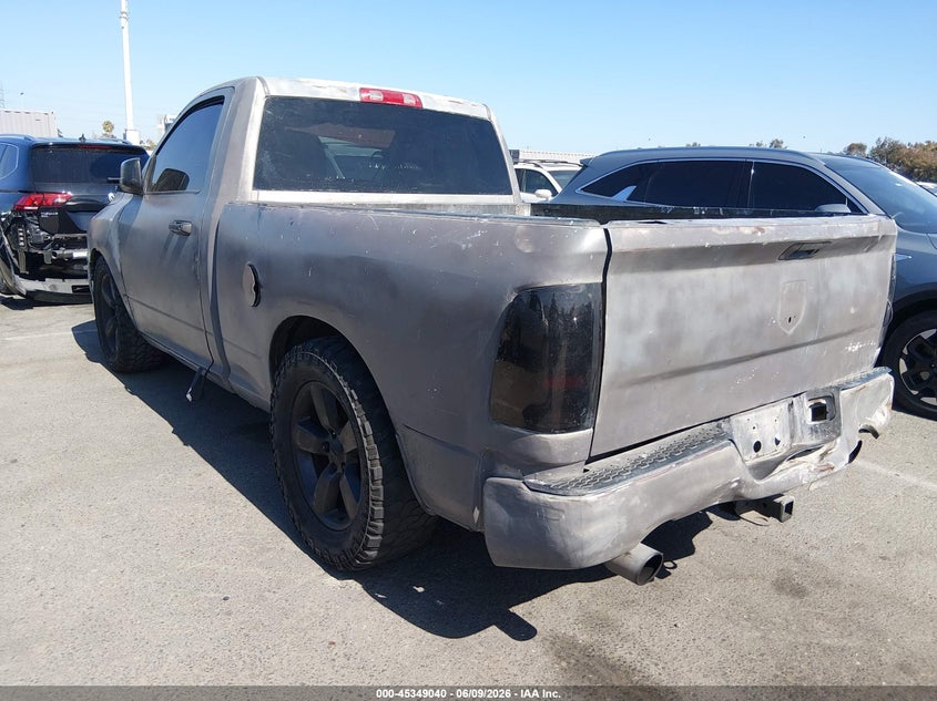 2012 Ram 1500 VIN 3C6JD6AT4CG185715 IAAI salvage auction — NORMAL WEAR, Salvage Title, sold $925 on 2026-07-09 (photo 3)