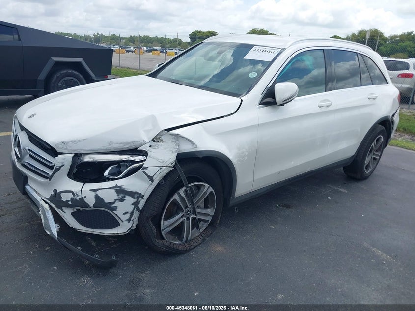 2018 Mercedes-benz Glc VIN WDC0G4JB0JV101637 IAAI salvage auction — LEFT FRONT, Rebuildable (Florida), sold $6,500 on 2026-07-30 (photo 2)