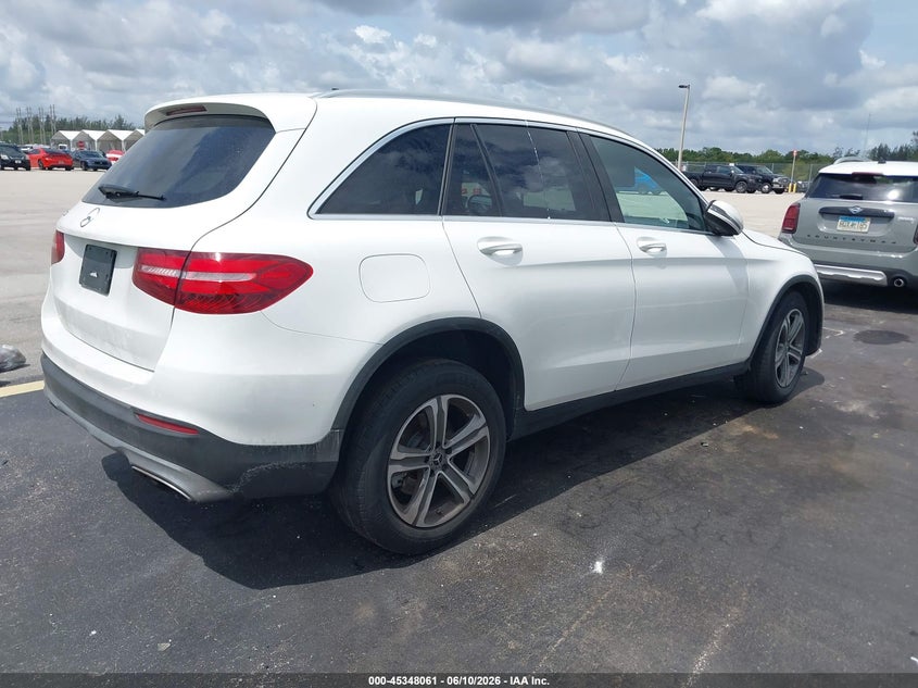 2018 Mercedes-benz Glc VIN WDC0G4JB0JV101637 IAAI salvage auction — LEFT FRONT, Rebuildable (Florida), sold $6,500 on 2026-07-30 (photo 4)