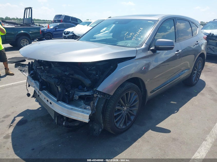 2023 Acura Rdx VIN 5J8TC2H86PL803819 IAAI salvage auction — FRONT END, Salvage Title, sold $9,250 on 2026-07-30 (photo 2)