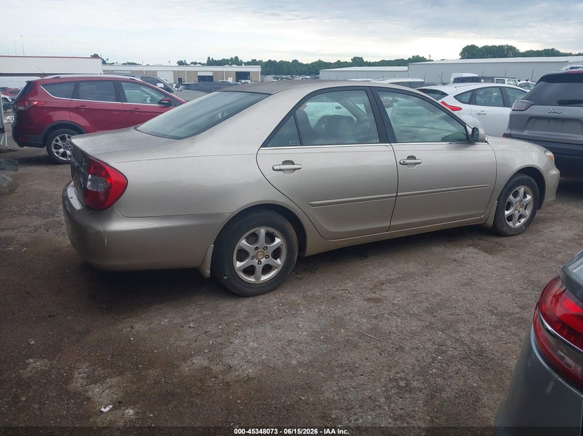 2002 Toyota Camry VIN JTDBE32K120052508 IAAI salvage auction — NORMAL WEAR, Clear - Public Restricted (Oklahoma), sold $200 on 2026-07-15 (photo 4)