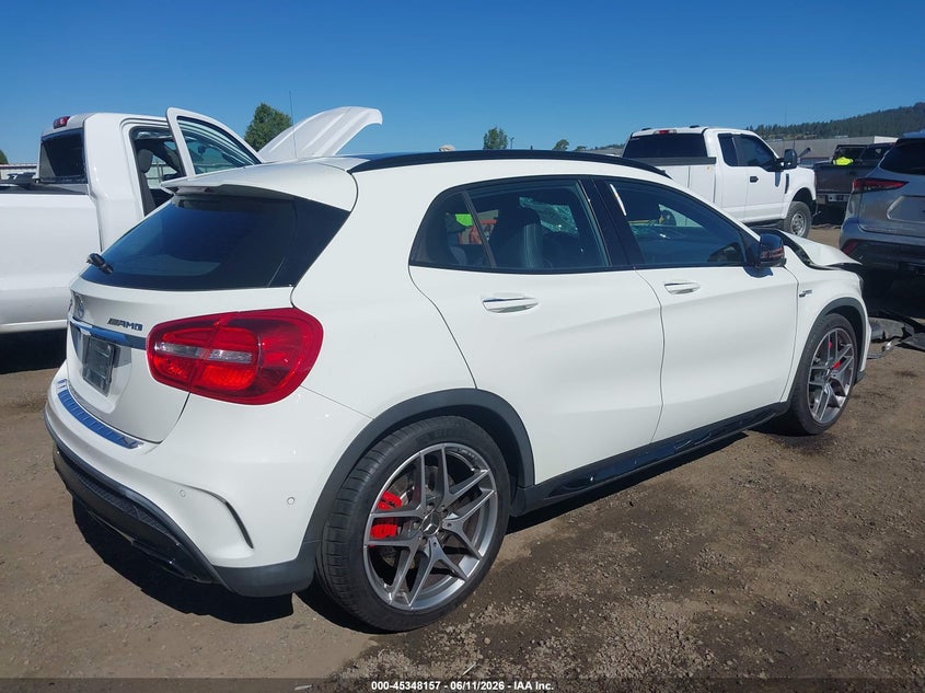 2015 Mercedes-benz Gla-klasse amg VIN WDDTG5CB5FJ142954 IAAI salvage auction — ROOF, Salvage Title, sold $3,100 on 2026-08-11 (photo 4)
