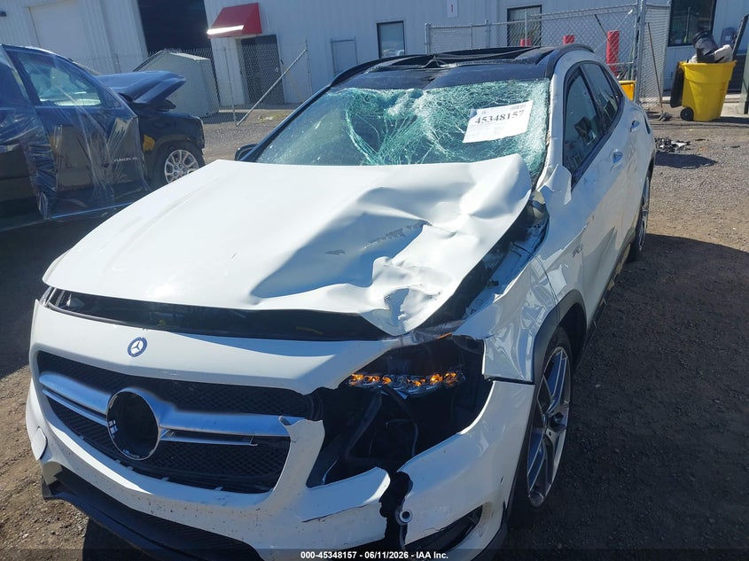 2015 Mercedes-benz Gla-klasse amg VIN WDDTG5CB5FJ142954 IAAI salvage auction — ROOF, Salvage Title, sold $3,100 on 2026-08-11 (photo 6)