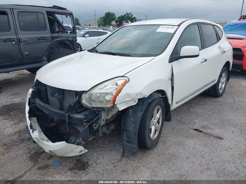 2013 Nissan Rogue VIN JN8AS5MT8DW522107 IAAI salvage auction — NORMAL WEAR, Clear - Public Restricted (Oklahoma), sold $425 on 2026-07-28 (photo 2)