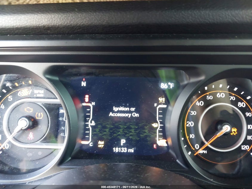 2025 Jeep Wrangler / VIN 1C4PJXDN6SW540558 IAAI salvage auction — ALL OVER, Salvage Title, sold $13,250 on 2026-08-26 (photo 7)