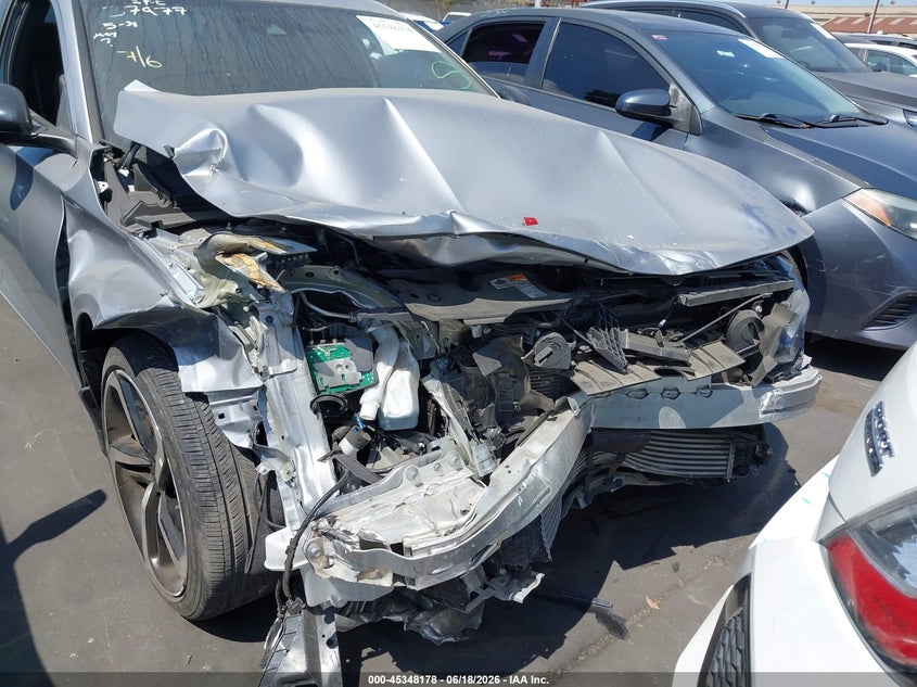 2022 Honda Accord VIN 1HGCV1F39NA055300 IAAI salvage auction — FRONT END, Salvage Title, sold $3,400 on 2026-07-29 (photo 6)