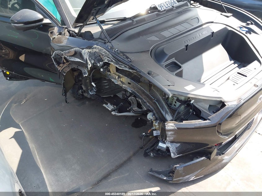 2025 Ford Mustang mach-e VIN 3FMTK3R7XSMA38582 IAAI salvage auction — RIGHT SIDE, Salvage Title, sold $8,050 on 2026-07-22 (photo 6)