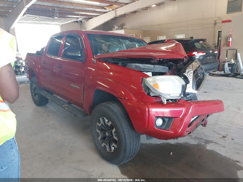 2014 Toyota Tacoma VIN 5TFJU4GN4EX052599 IAAI salvage auction — LEFT FRONT, Salvage (Tennessee), sold $1,650 on 2026-07-29 (photo 1)
