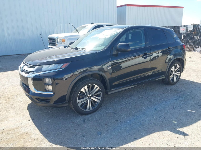 2020 Mitsubishi Outlander VIN JA4AR3AU0LU004621 IAAI salvage auction — REAR END, Salvage Title, sold $2,500 on 2026-08-02 (photo 2)