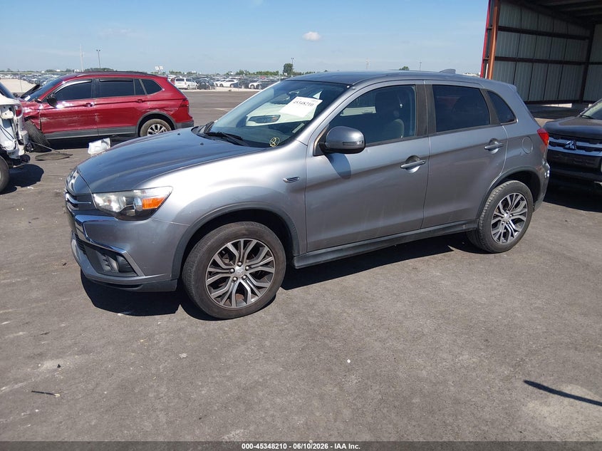 2018 Mitsubishi Outlander VIN JA4AP3AU6JZ032946 IAAI salvage auction — HAIL, Clear (Missouri), sold $1,600 on 2026-07-21 (photo 2)