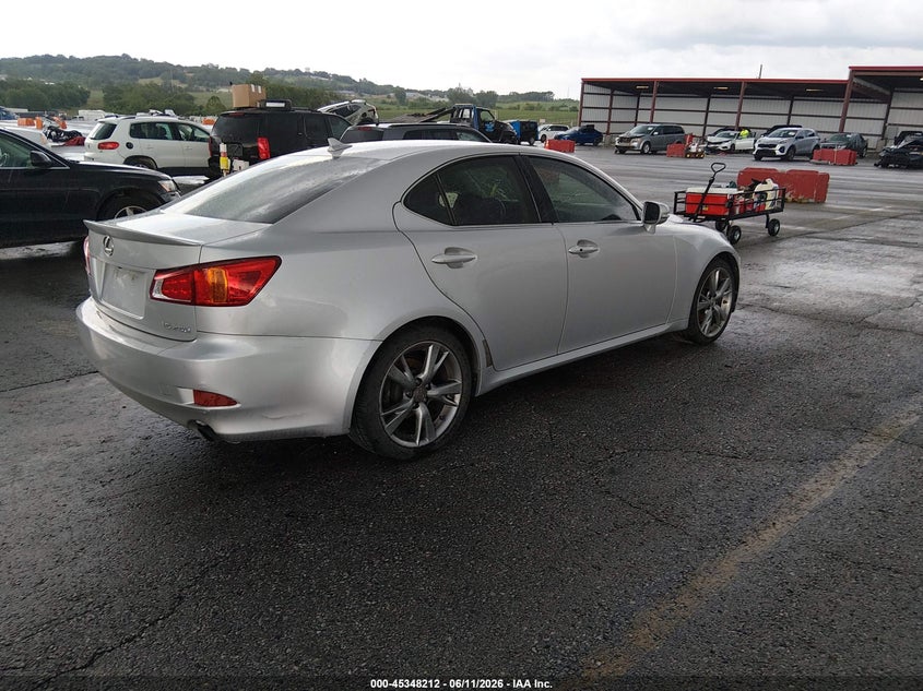 2010 Lexus Is 250 VIN JTHBF5C25A5124382 IAAI salvage auction — FRONT END, Salvage (Missouri), sold $450 on 2026-07-30 (photo 4)