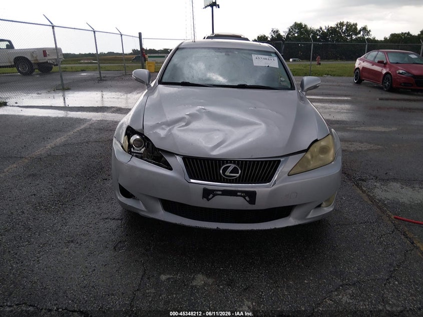 2010 Lexus Is 250 VIN JTHBF5C25A5124382 IAAI salvage auction — FRONT END, Salvage (Missouri), sold $450 on 2026-07-30 (photo 6)