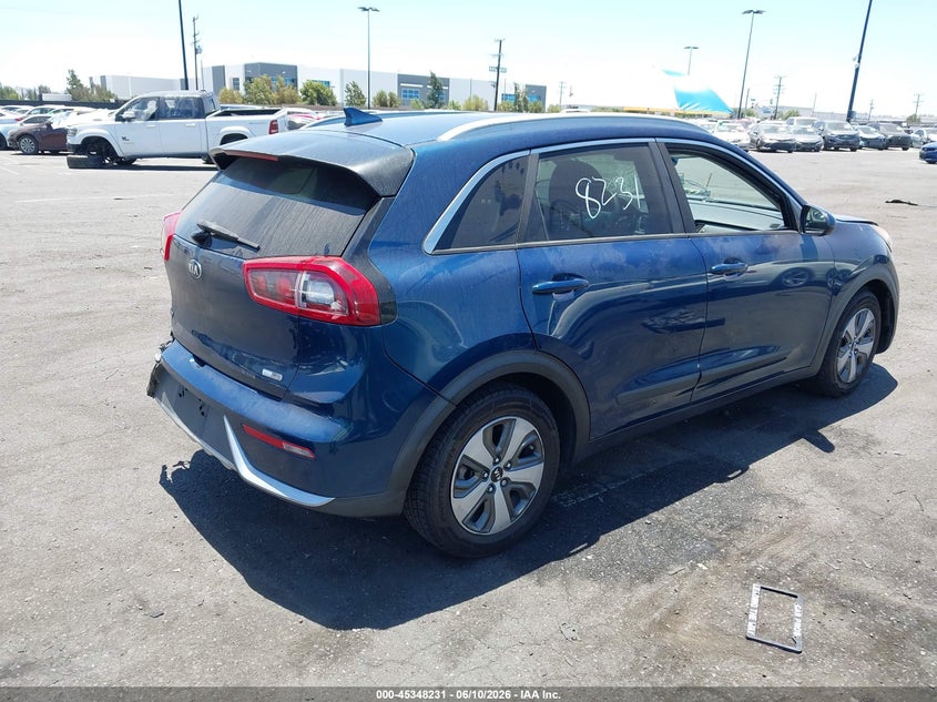 2018 Kia Niro VIN KNDCB3LC0J5157577 IAAI salvage auction — FRONT END, Salvage Title, sold $900 on 2026-07-31 (photo 4)