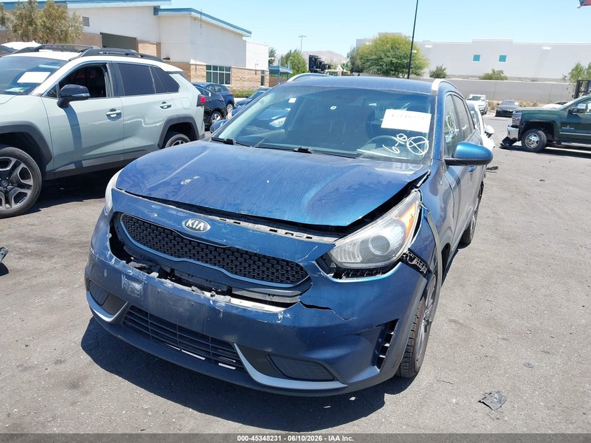 2018 Kia Niro VIN KNDCB3LC0J5157577 IAAI salvage auction — FRONT END, Salvage Title, sold $900 on 2026-07-31 (photo 6)