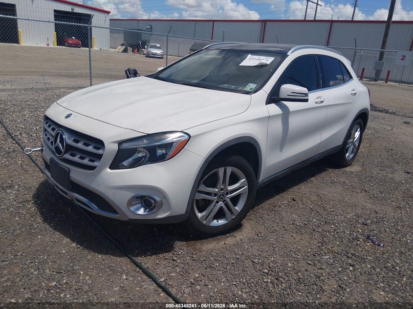 2018 Mercedes-benz Gla-klasse VIN WDCTG4EB4JJ452212 IAAI salvage auction — WATER/FLOOD, Salvage (Louisiana), sold $2,750 on 2026-08-12 (photo 2)