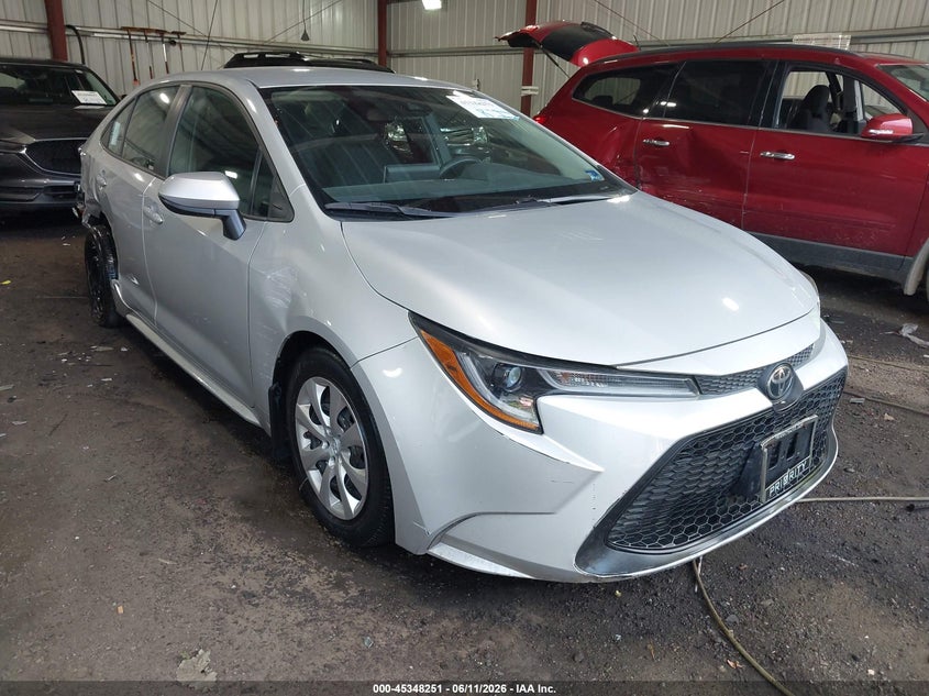 2021 Toyota Corolla VIN 5YFEPMAE4MP198645 IAAI salvage auction — REAR END, Salvage Title, sold $4,700 on 2026-07-23 (photo 1)