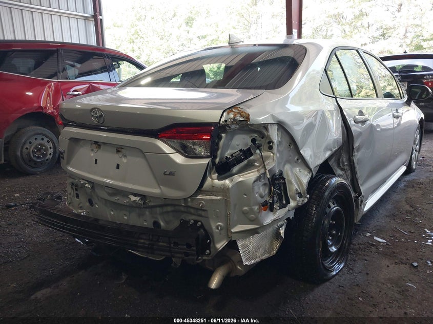 2021 Toyota Corolla VIN 5YFEPMAE4MP198645 IAAI salvage auction — REAR END, Salvage Title, sold $4,700 on 2026-07-23 (photo 6)