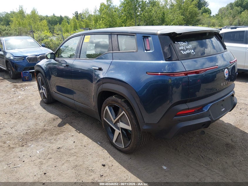 2023 Fisker Ocean VIN VCF1ZBU28PG006227 IAAI salvage auction — NORMAL WEAR, Salvage Title, sold $10,200 on 2026-08-14 (photo 3)