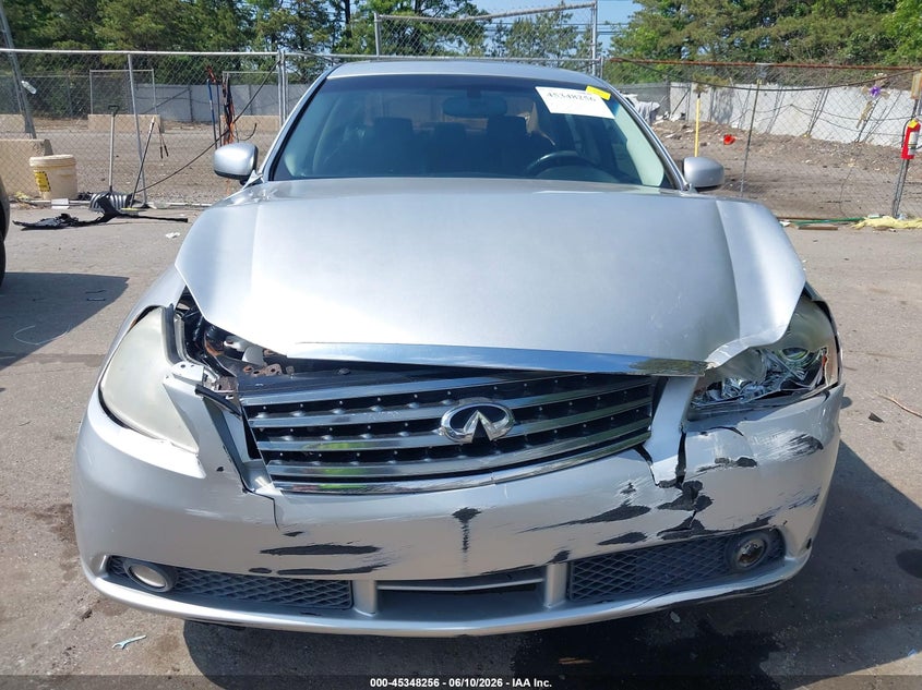 2006 Infiniti M35 VIN JNKAY01F36M251076 IAAI salvage auction — FRONT END, Salvage (North Carolina), sold $400 on 2026-07-10 (photo 6)