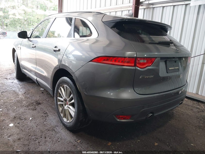 2019 Jaguar F-pace VIN SADCK2FX0KA352231 IAAI salvage auction — FRONT END, Salvage Title, sold $3,300 on 2026-07-23 (photo 3)