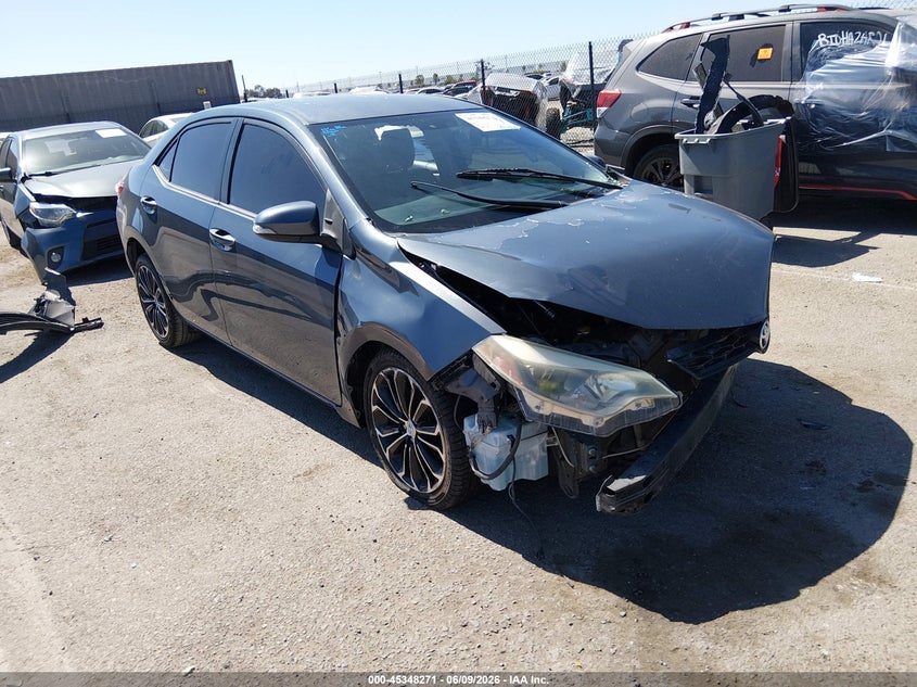 2015 Toyota Corolla VIN 5YFBURHE5FP354127 IAAI salvage auction — FRONT END, Salvage Title, sold $1,675 on 2026-07-20 (photo 1)