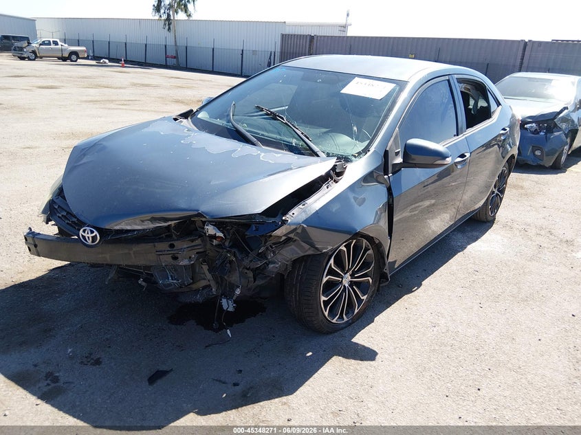2015 Toyota Corolla VIN 5YFBURHE5FP354127 IAAI salvage auction — FRONT END, Salvage Title, sold $1,675 on 2026-07-20 (photo 2)