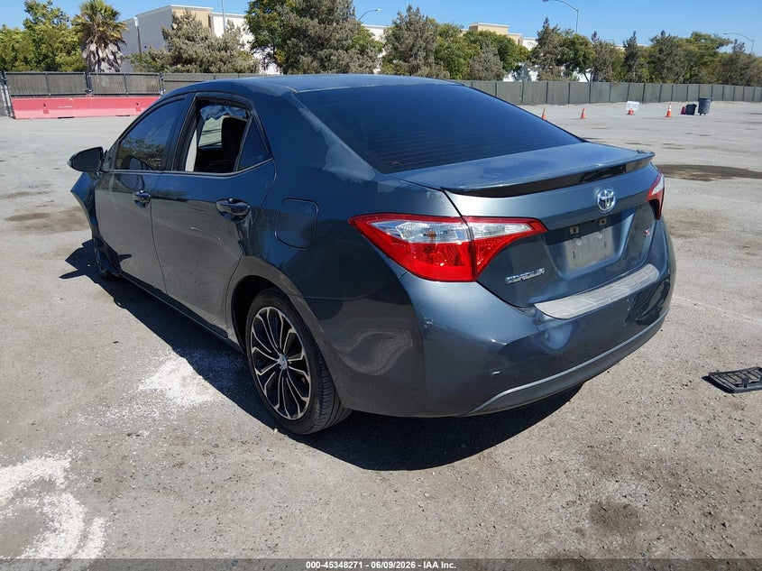 2015 Toyota Corolla VIN 5YFBURHE5FP354127 IAAI salvage auction — FRONT END, Salvage Title, sold $1,675 on 2026-07-20 (photo 3)