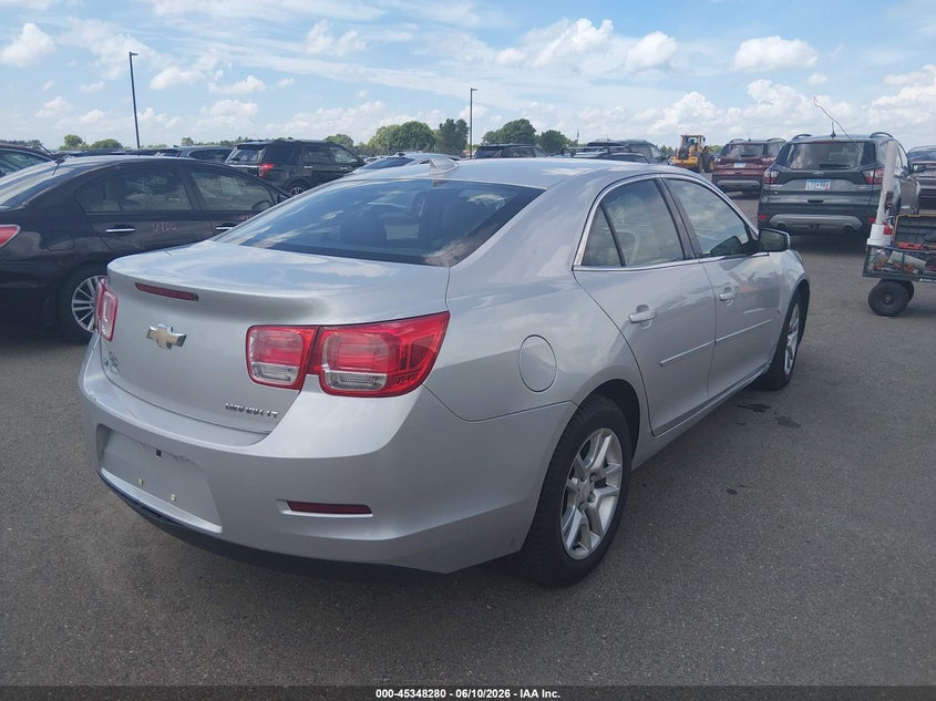 2015 Chevrolet Malibu VIN 1G11C5SLXFF295655 IAAI salvage auction — LEFT FRONT, Prior Salvage (Minnesota), sold $550 on 2026-07-23 (photo 4)