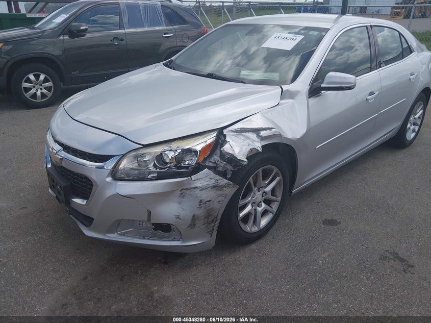 2015 Chevrolet Malibu VIN 1G11C5SLXFF295655 IAAI salvage auction — LEFT FRONT, Prior Salvage (Minnesota), sold $550 on 2026-07-23 (photo 6)
